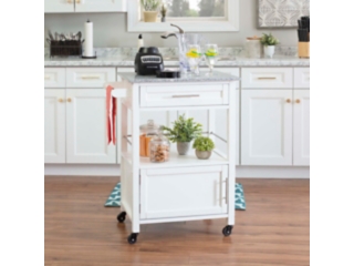 Mitchell Kitchen Cart with Granite Top