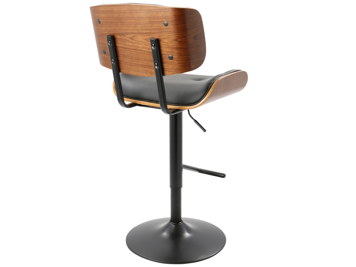Lumisource Llc Lumisource Lombardi Walnut And Adjustable Office