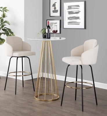 LumiSource Canary Bar Table, , rollover