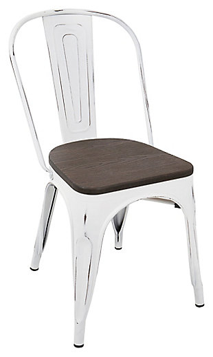 Oregon Dining Chair (Set of 2), White, large