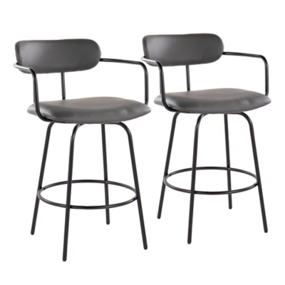 LumiSource Demi Counter Stool (Set of 2), , large