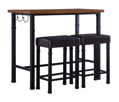 Linon Austin 3-Piece Pub Set, , large