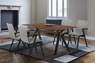 Laredo and Varde Dining Table and 4 Chairs Set, , rollover