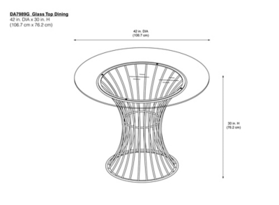 Cosmoliving by cosmopolitan on sale westwood dining table