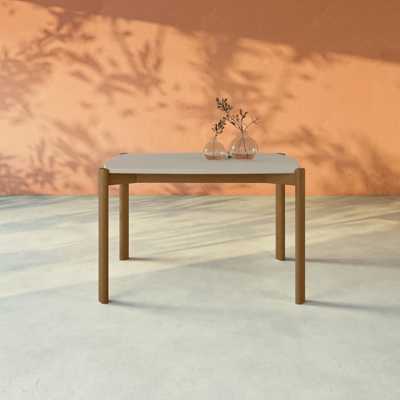 Gales Dining Table, Greige