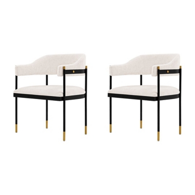 Lia Dining Armchair (Set of 2), Cream, large