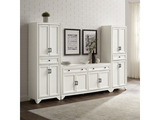 Crosley Furniture Tara Sideboard And Pantry Set