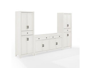 Crosley Furniture Tara Sideboard And Pantry Set