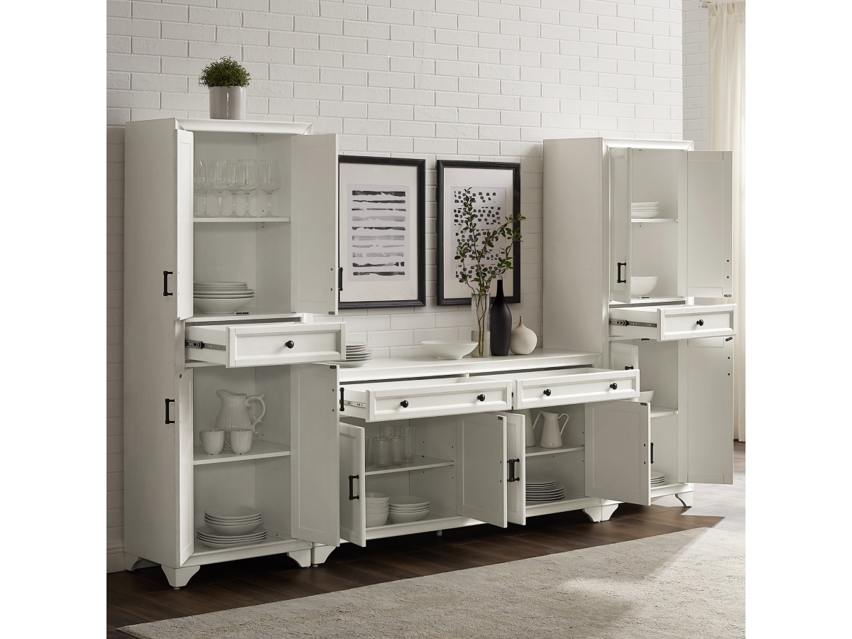 Crosley Furniture Tara Sideboard And Pantry Set | Ashley