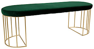 Canary Bench, Green, large
