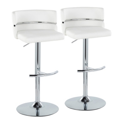 LumiSource Cinch Adjustable Barstool (Set of 2), , large