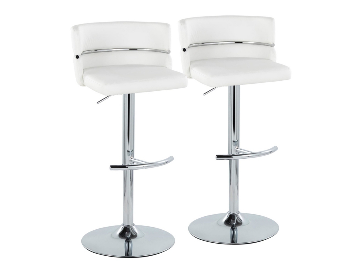 LumiSource Cinch Adjustable Barstool (Set of 2) | Ashley