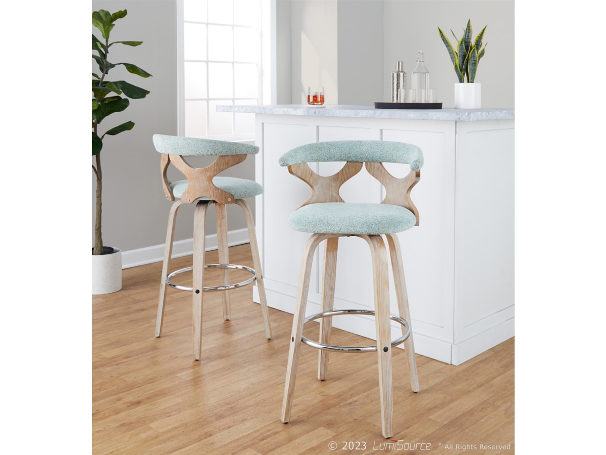 LumiSource Gardenia Barstool (Set of 2) | Ashley