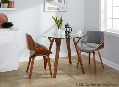 LumiSource Folia Fabrizzi Dining Table and 2 Chairs, , rollover