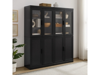 Crosley Furniture Essen Pantry Storage Cabinet Set