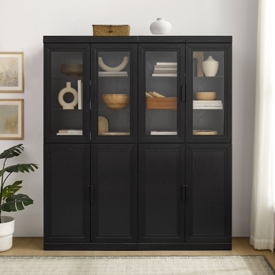 Crosley Furniture Essen Pantry Storage Cabinet Set