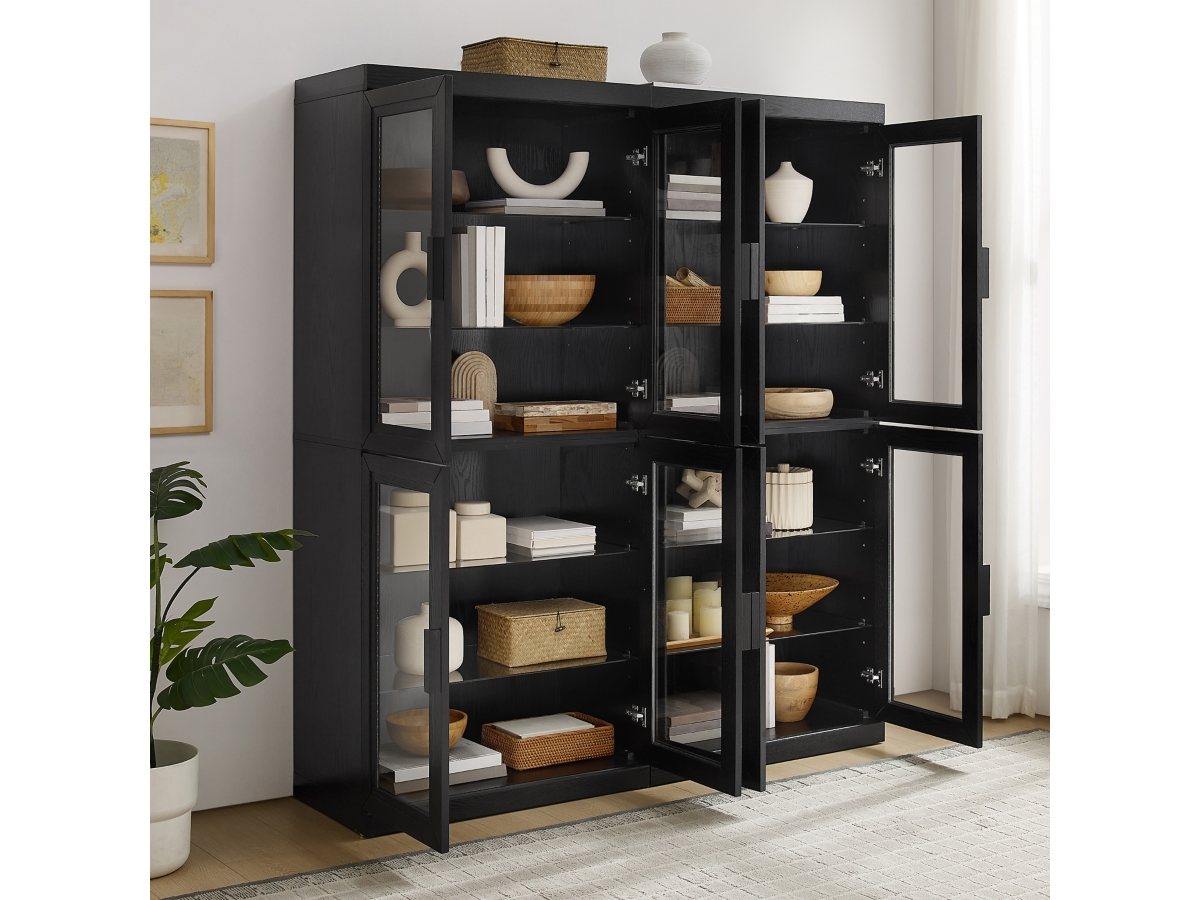 Crosley Furniture Essen Kitchen Pantry Storage Cabinet Set | Ashley, image size:1200x900