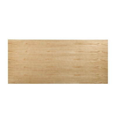 Top view of wood tabletop