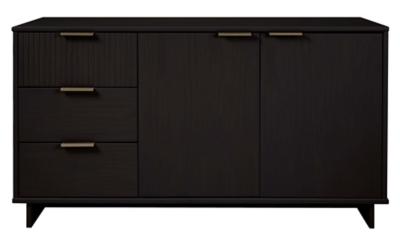 Manhattan Comfort Granville Sideboard, Black, large