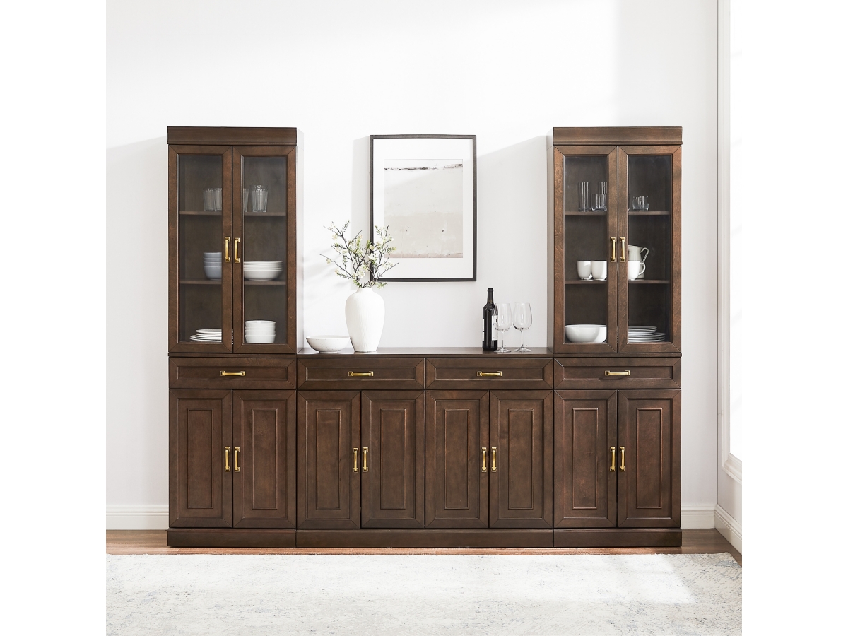 Crosley Furniture Stanton Sideboard And Glass Door Pantry Set Ashley - Main Image