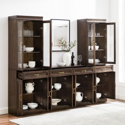 Crosley Furniture Stanton Sideboard And Pantry Set