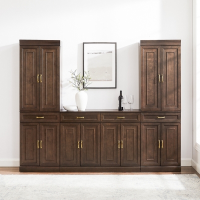 Crosley Furniture Stanton Sideboard And Pantry Set - Thumbnail 3