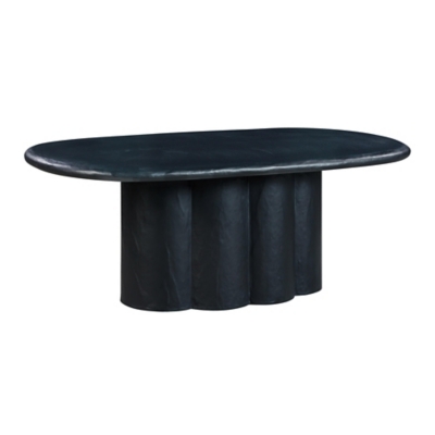 TOV Furniture Elika Dining Table, Black, large
