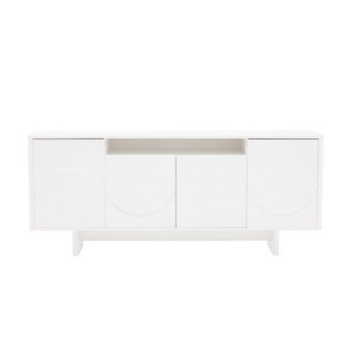 Manhattan Comfort Ella Sideboard, White, large