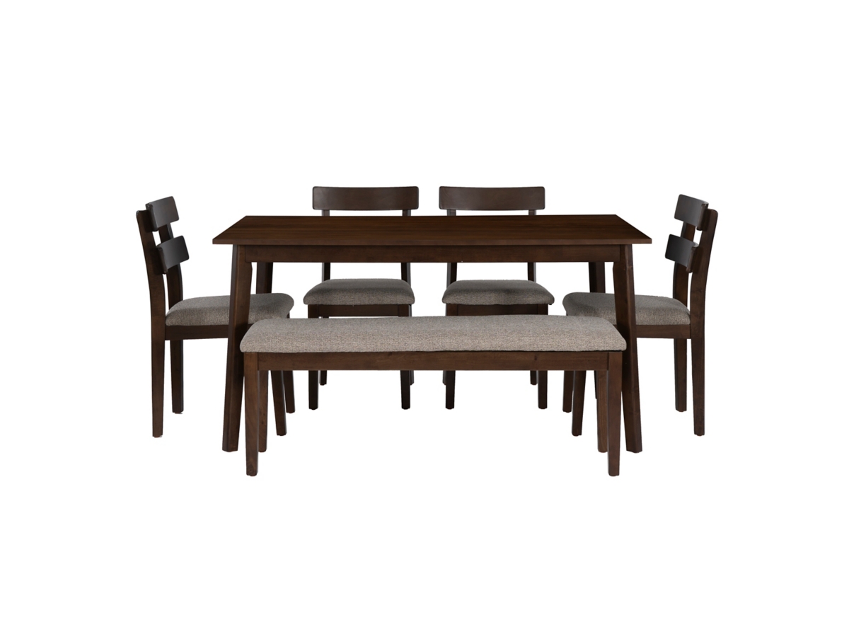 Skempton Dining Table, 4 Chairs, and Bench