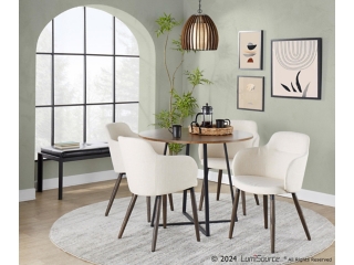 LumiSource Boyne Dining Chair (Set of 2)