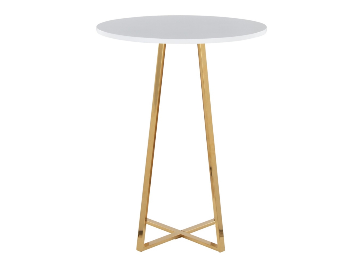 LumiSource Cosmo Counter Height Round Bar Table | Ashley