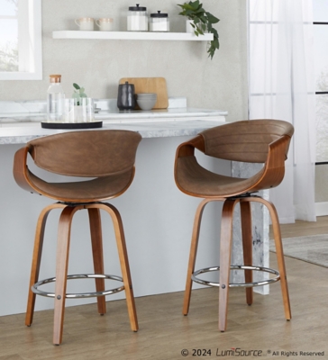LumiSource Curvo Counter Stool
