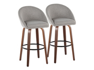 LumiSource Matisse Bar Height Bar Stool (Set of 2)
