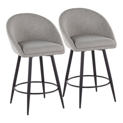 LumiSource Matisse Highback Bar Stool (Set of 2), , large