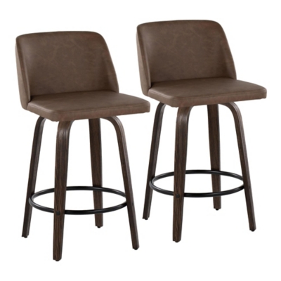 LumiSource Tintori Counter Height Bar Stool (Set of 2), , large