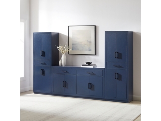 Crosley Furniture Isla 3-Piece Sideboard And Pantry Set