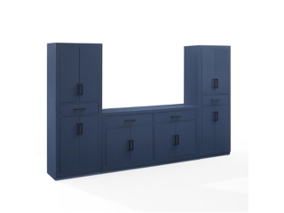 Crosley Furniture Isla 3-Piece Sideboard And Pantry Set