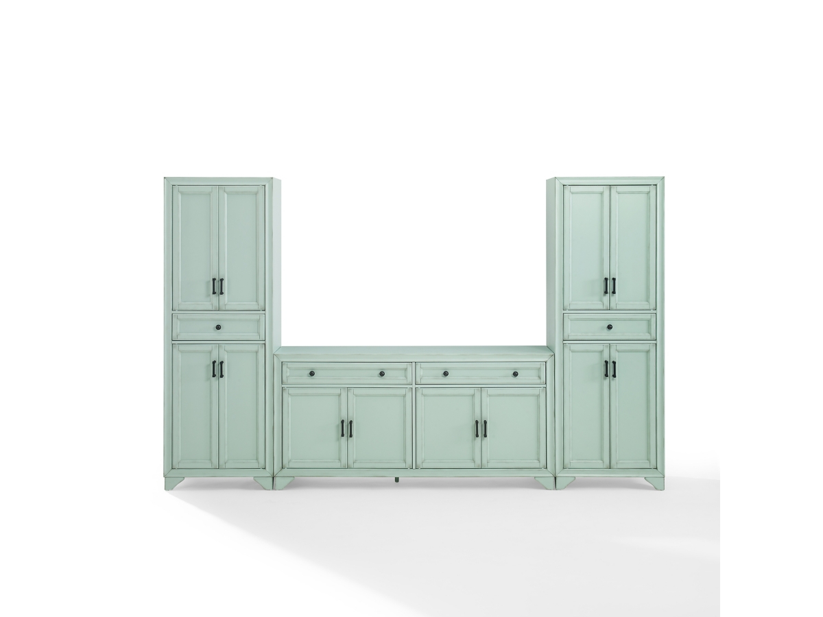 Crosley Furniture Tara 3-Piece Sideboard And Pantry Set | Ashley