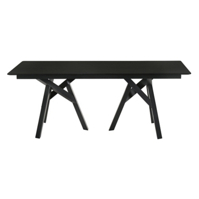 Table top and leg structure from low angle