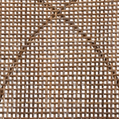 Macro of woven chair weave close-up