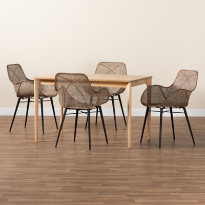 Six Bali & Pari chairs around dining table in a room