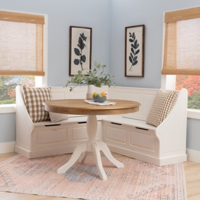 Large breakfast nook online dining set