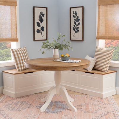 Ashley furniture deals corner kitchen table