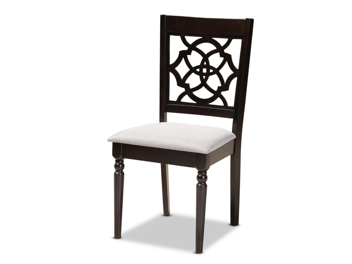 Baxton Studio Eliza Dining Table and 4 Chairs Set
