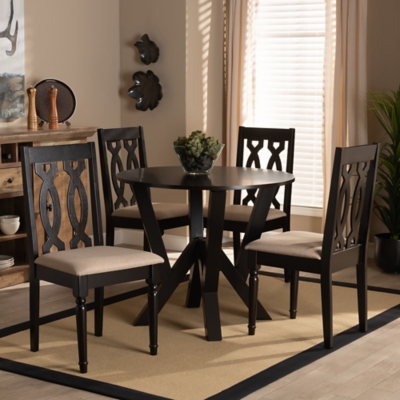 Baxton Studio Anise 5 Piece Dining Set | Ashley