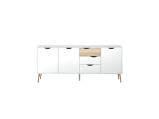 Diana  Sideboard with 3 Doors and 3 Drawers