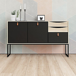 Stubbe  2 Door Sideboard with 3 Drawers, , rollover