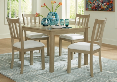 Calmoro Dining Table and 4 Chairs, , rollover