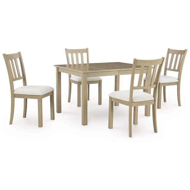 Calmoro Dining Table and 4 Chairs