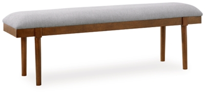 Lyncott 59" Upholstered Dining Bench, , large